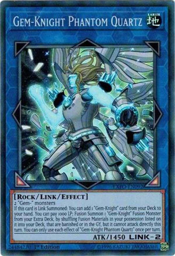 Gem-Knight Phantom Quartz EXFO-EN092 card from Extreme Force