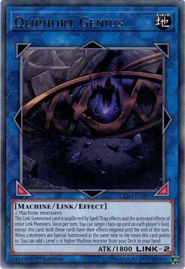 Qliphort Genius EXFO-EN095 card from Extreme Force