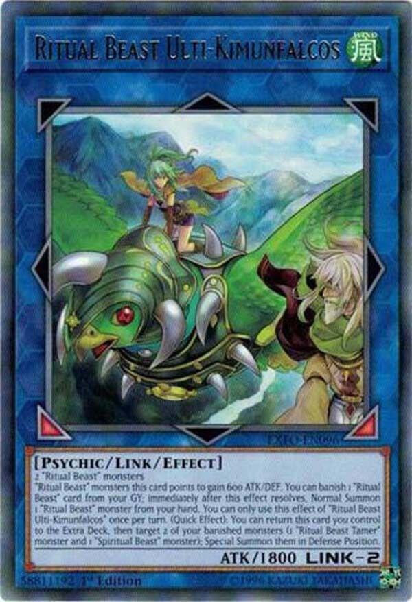 Ritual Beast Ulti-Kimunfalcos EXFO-EN096 card from Extreme Force