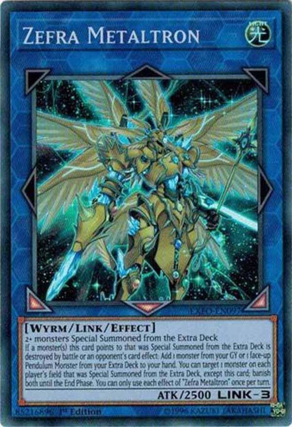Zefra Metaltron EXFO-EN097 card from Extreme Force