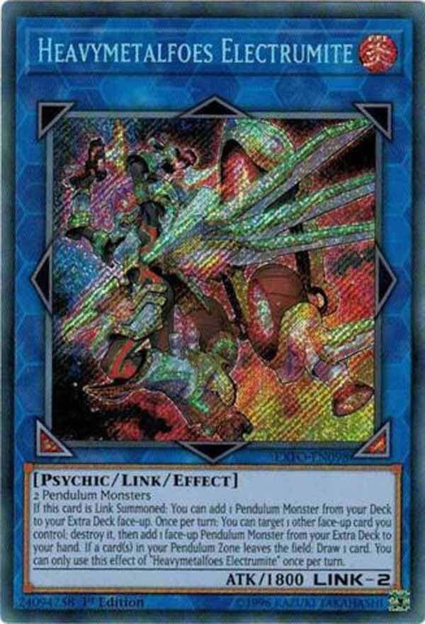 Heavymetalfoes Electrumite EXFO-EN098 card from Extreme Force