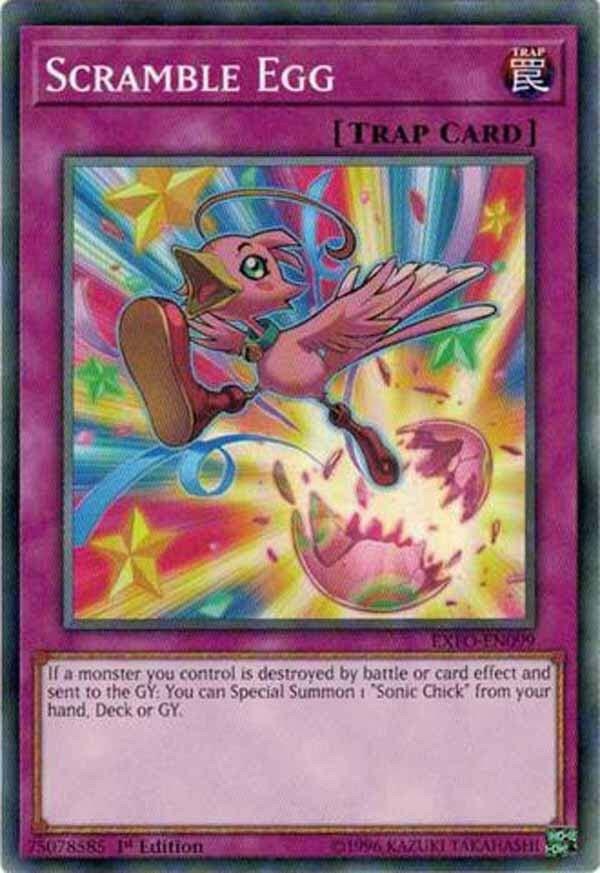 Scramble Egg EXFO-EN099 card from Extreme Force
