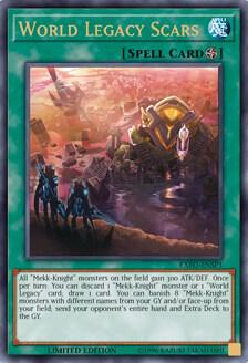 World Legacy Scars EXFO-ENSP1 card from Extreme Force