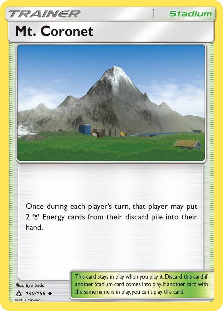 Mt. Coronet 130/156 card from SM - Ultra Prism