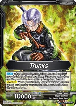 Trunks // Super Saiyan Trunks, Protector of Time BT3-108 card from Cross Worlds