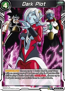 Dark Plot BT3-121 card from Cross Worlds