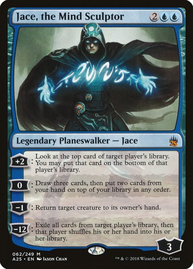 Jace, the Mind Sculptor 62 card from Masters 25