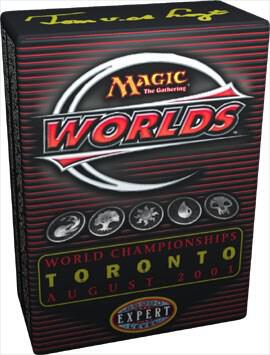 World Championship Deck: 2001 Toronto - Tom van de Logt, World Champion card from World Championship Decks
