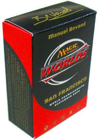World Championship Deck: 2004 San Francisco - Manuel Bevand, Semifinalist card from World Championship Decks