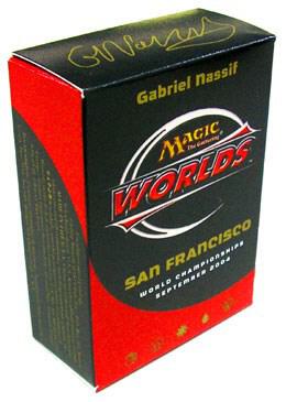 World Championship Deck: 2004 San Francisco - Gabriel Nassif, Quarterfinalist card from World Championship Decks