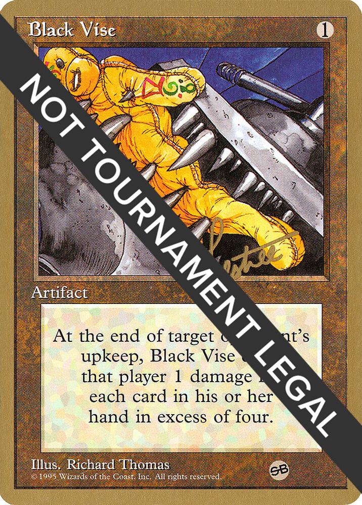 Black Vise - 1996 Bertrand Lestree (4ED) (SB) card from World Championship Decks