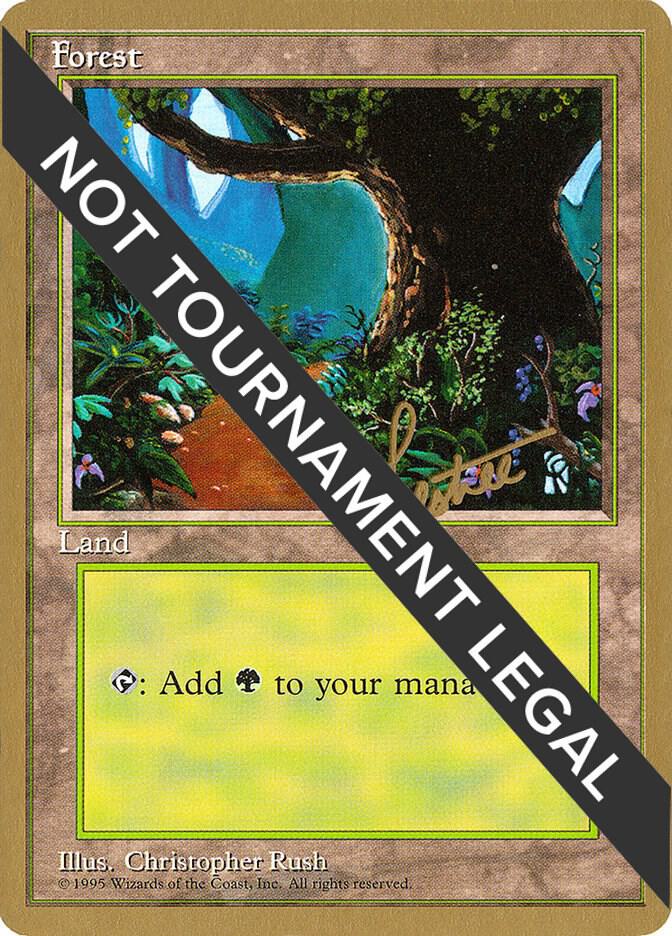 Forest (B) - 1996 Bertrand Lestree (4ED) card from World Championship Decks
