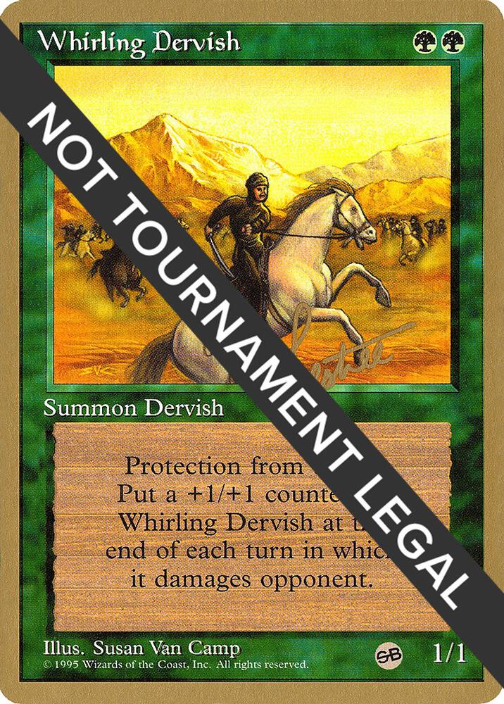 Whirling Dervish - 1996 Bertrand Lestree (4ED) (SB) card from World Championship Decks