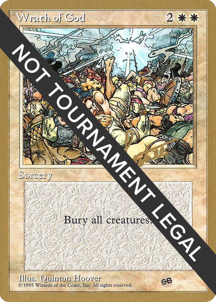 Wrath of God - 1996 Bertrand Lestree (4ED) (SB) card from World Championship Decks
