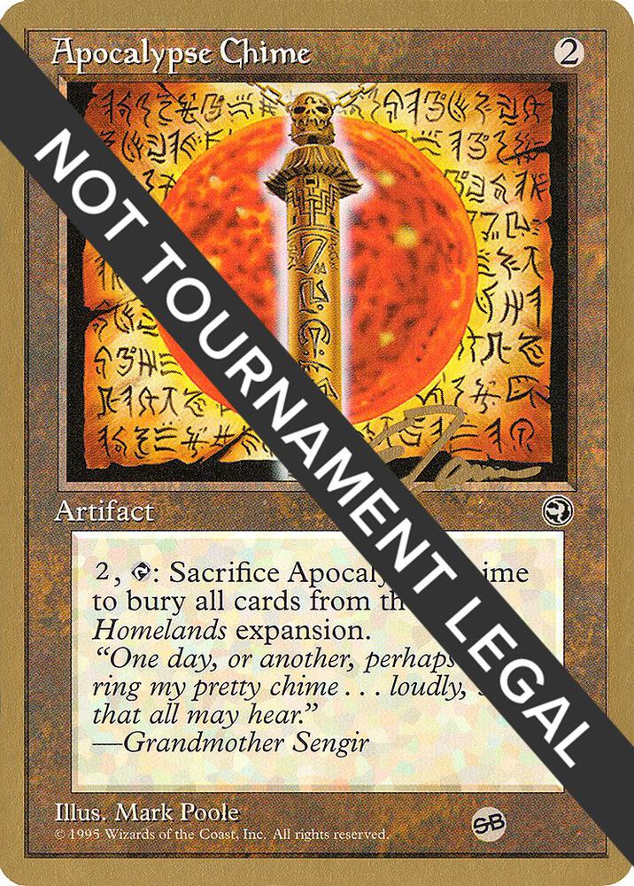 Apocalypse Chime - 1996 Eric Tam (HML) (SB) card from World Championship Decks