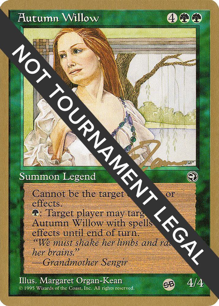 Autumn Willow - 1996 Eric Tam (HML) (SB) card from World Championship Decks