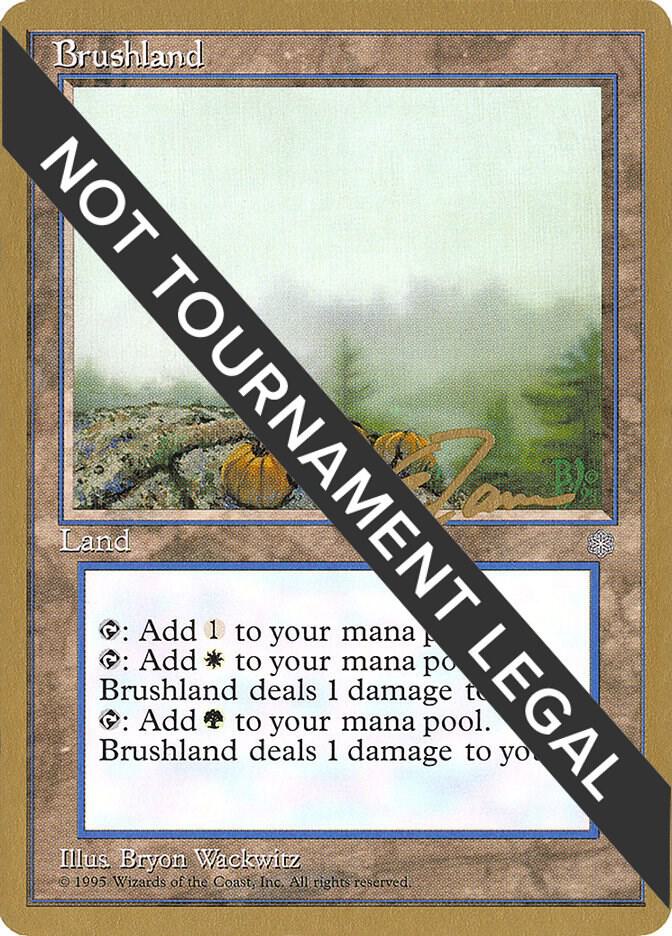 Brushland - 1996 Eric Tam (ICE) card from World Championship Decks