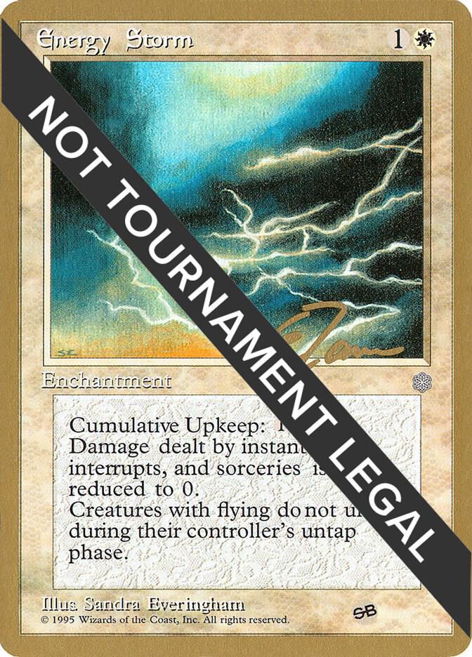Energy Storm - 1996 Eric Tam (ICE) (SB) card from World Championship Decks