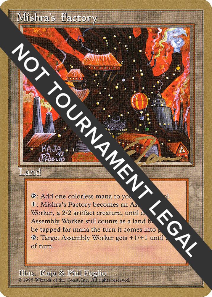 Mishra's Factory - 1996 Eric Tam (4ED) card from World Championship Decks