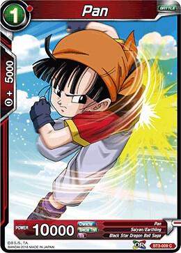 Pan BT3-009 card from Cross Worlds