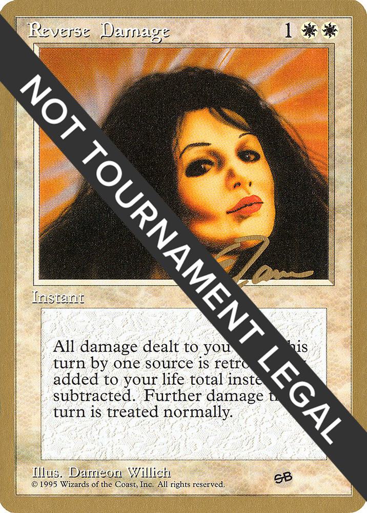 Reverse Damage - 1996 Eric Tam (4ED) (SB) card from World Championship Decks