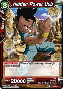 Hidden Power Uub BT3-014 card from Cross Worlds