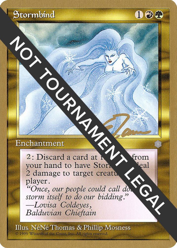 Stormbind - 1996 Eric Tam (ICE) card from World Championship Decks