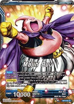Majin Buu // Majin Buu, Completely Revived BT3-031 card from Cross Worlds