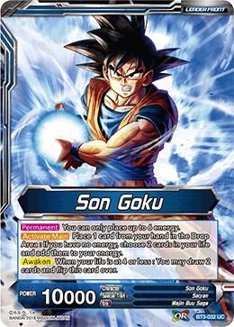 Son Goku // Heightened Evolution Super Saiyan 3 Son Goku BT3-032 card from Cross Worlds