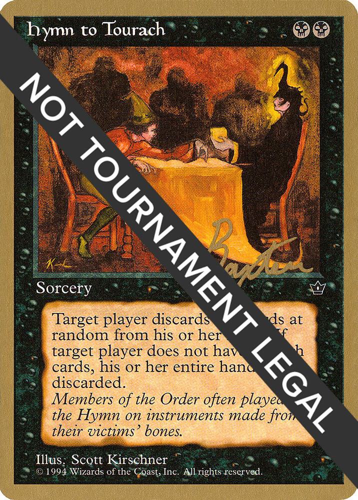Hymn to Tourach (Table) - 1996 George Baxter (FEM) card from World Championship Decks
