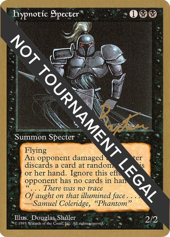 Hypnotic Specter - 1996 George Baxter (4ED) card from World Championship Decks