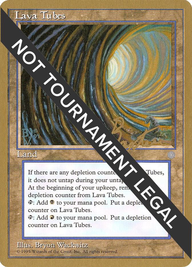 Lava Tubes - 1996 George Baxter (ICE) card from World Championship Decks