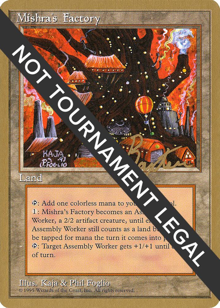 Mishra's Factory - 1996 George Baxter (4ED) card from World Championship Decks
