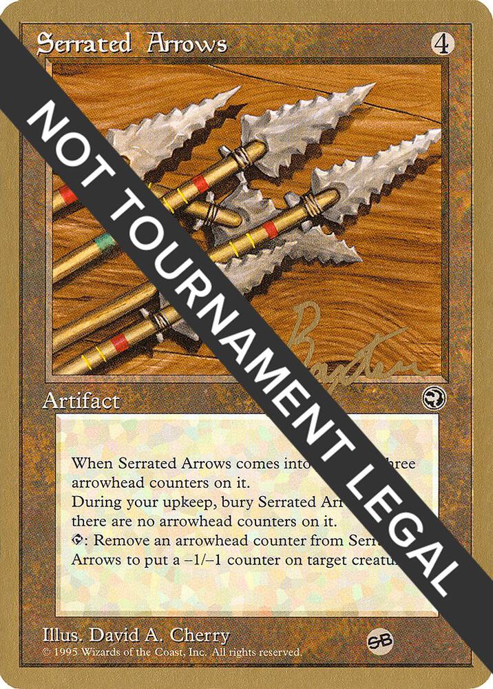 Serrated Arrows - 1996 George Baxter (HML) (SB) card from World Championship Decks
