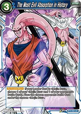The Most Evil Absorption in History BT3-052 card from Cross Worlds