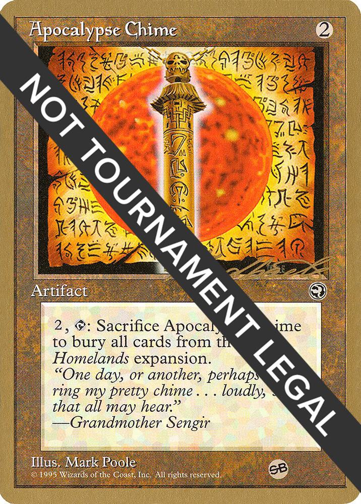 Apocalypse Chime - 1996 Leon Lindback (HML) (SB) card from World Championship Decks