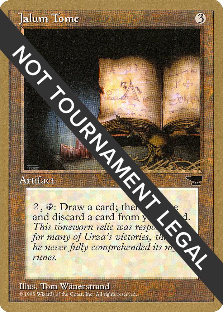 Jalum Tome - 1996 Leon Lindback (CHR) card from World Championship Decks