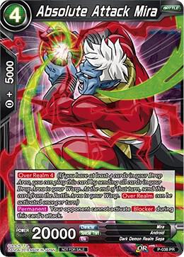 Absolute Attack Mira P-038 card from Promotion Cards