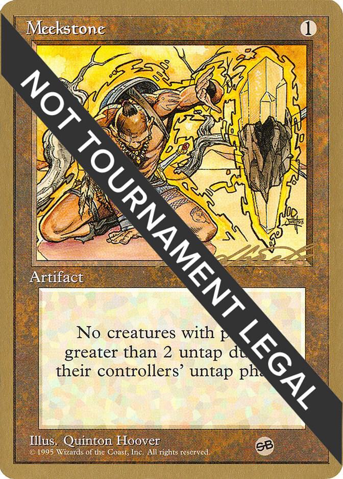 Meekstone - 1996 Leon Lindback (4ED) (SB) card from World Championship Decks