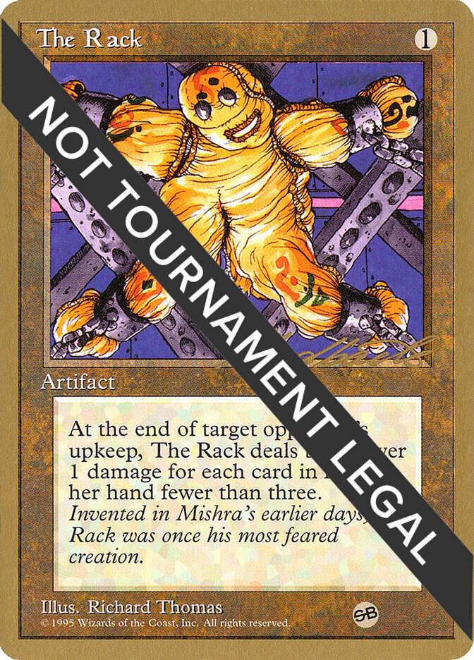 The Rack - 1996 Leon Lindback (4ED) (SB) card from World Championship Decks