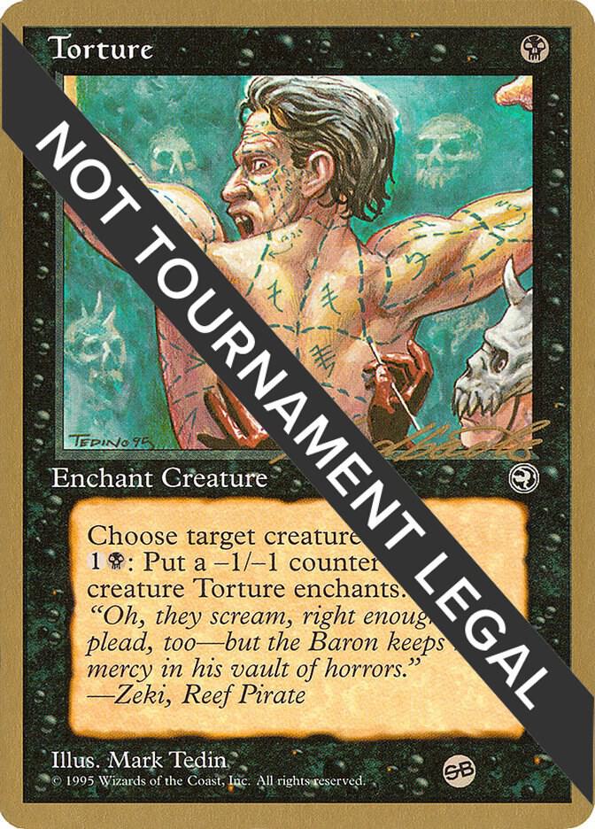 Torture - 1996 Leon Lindback (HML) (SB) card from World Championship Decks