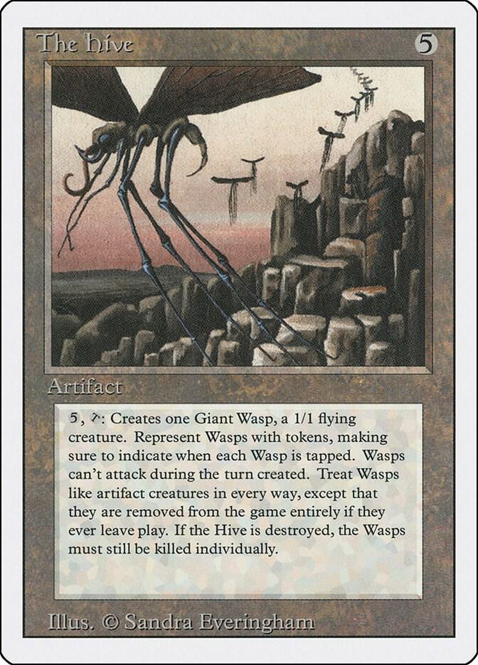 The Hive card from Revised Edition