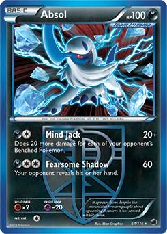 Absol - 67/116 (Moltres Legendary Battle Deck) 067/116 card from Deck Exclusives