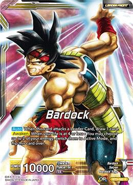 Bardock // Unwavering Justice Bardock BT3-082 card from Cross Worlds