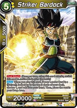 Striker Bardock BT3-086 card from Cross Worlds