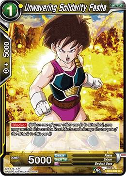 Unwavering Solidarity Fasha BT3-099 card from Cross Worlds
