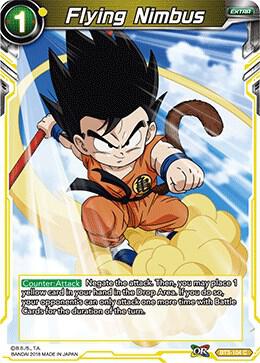 Flying Nimbus (2018) BT3-104 card from Cross Worlds