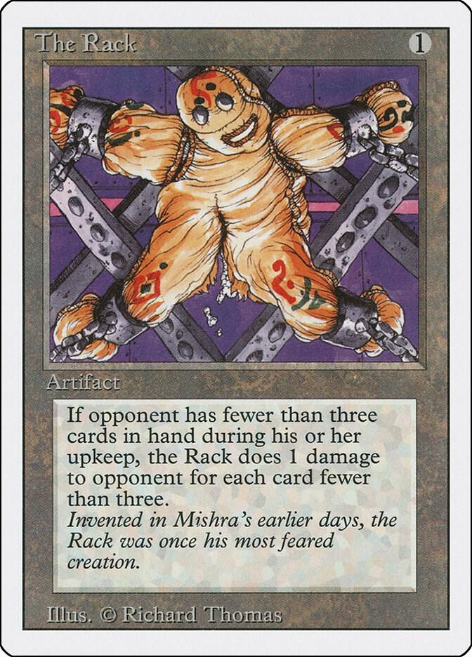 The Rack card from Revised Edition