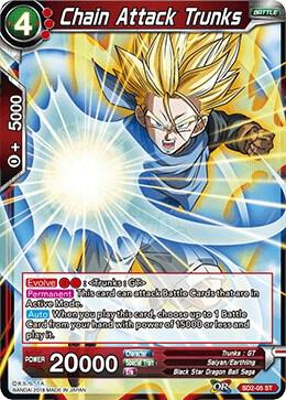 Chain Attack Trunks SD2-05 card from Cross Worlds
