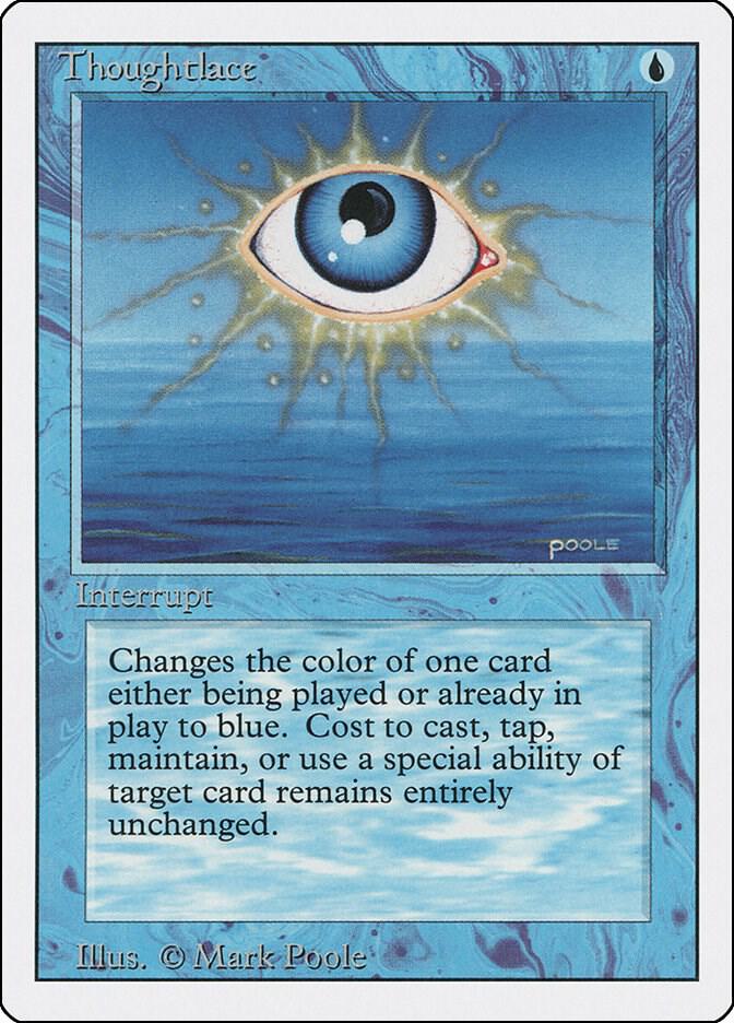 Thoughtlace card from Revised Edition
